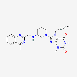 molecular formula C25H28N8O2 B13864630 Linagliptin Impurity 