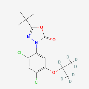 molecular formula C15H18Cl2N2O3 B13864665 Oxadiazon-d7 