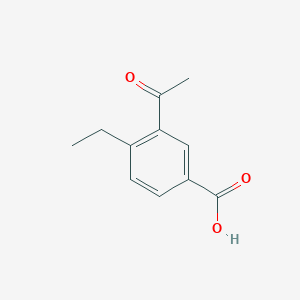 3-Acetyl-4-ethylbenzoic acid