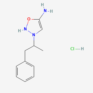 molecular formula C11H16ClN3O B13864724 Sydnophene 