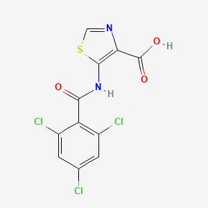 5-(2,4,6-Trichloro-benzoylamino)-thiazole-4-carboxylic acid