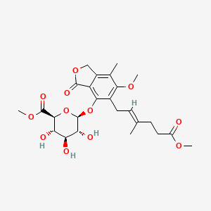 molecular formula C25H32O12 B13864928 MPAG-bis methyl ester 