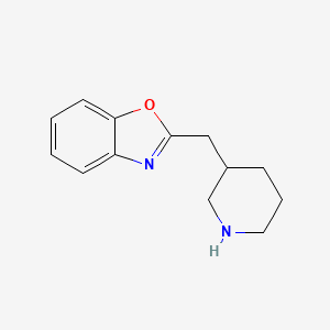 2-(Piperidin-3-ylmethyl)-1,3-benzoxazole