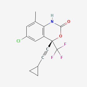 (S)-6-Chloro-4-(cyclopropylethynyl)-8-methyl-4-(trifluoromethyl)-1H-benzo[d][1,3]oxazin-2(4H)-one