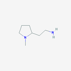 B138650 2-(2-Aminoethyl)-1-methylpyrrolidine CAS No. 51387-90-7