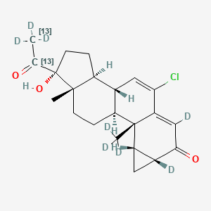 Cyproterone-13C2,d8