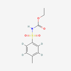 molecular formula C10H13NO4S B13865034 Tosyl-d4-urethane 