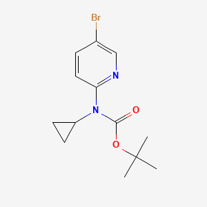 Tert-butyl (5-bromopyridin-2-yl)cyclopropylcarbamate