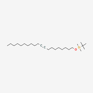 molecular formula C26H52OSi B13865050 tert-Butyl(icos-9-yn-1-yloxy)dimethylsilane 