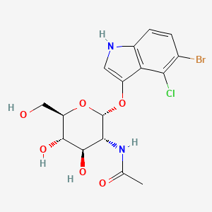 N-[(2R,3R,4R,5S,6R)-2-[(5-bromo-4-chloro-1H-indol-3-yl)oxy]-4,5-dihydroxy-6-(hydroxymethyl)oxan-3-yl]acetamide