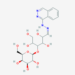 molecular formula C20H28N4O10 B13865108 Lactose N-(Phthalazin-8-yl)-hydrazone 