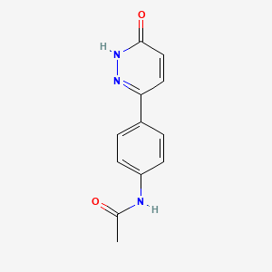 N-(4-(6-oxo-1,6-dihydropyridazin-3-yl)phenyl)acetamide