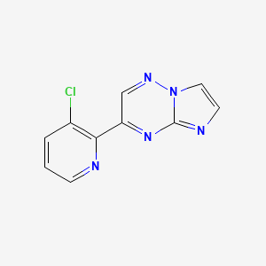 3-(3-Chloropyridin-2-yl)imidazo[1,2-b][1,2,4]triazine