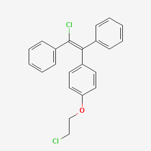 1-(2-Chloro-1,2-diphenylethenyl)-4-(2-chloroethoxy)benzene