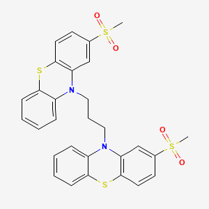 1,3-Bis(2-(methylsulfonyl)-10H-phenothiazin-10-yl)propane