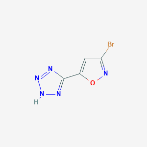 3-bromo-5-(2H-tetrazol-5-yl)-1,2-oxazole