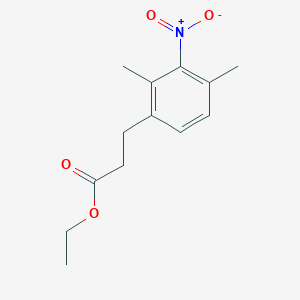 Ethyl 3-(2,4-dimethyl-3-nitrophenyl)propanoate