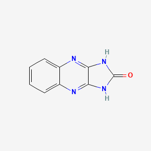 1,3-Dihydroimidazo[4,5-b]quinoxalin-2-one