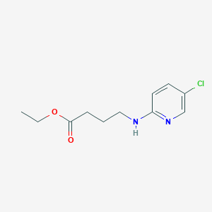 Ethyl 4-[(5-chloropyridin-2-yl)amino]butanoate