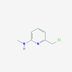 (6-Chloromethyl-pyridin-2-yl)-methyl-amine