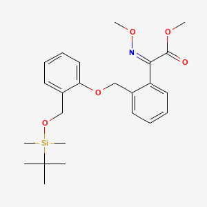 Methyl (E)-2-(2-((2-(((tert-Butyldimethylsilyl)oxy)methyl)phenoxy)methyl)phenyl)-2-(methoxyimino)acetate