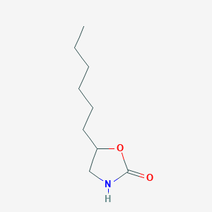 5-Hexyl-1,3-oxazolidin-2-one