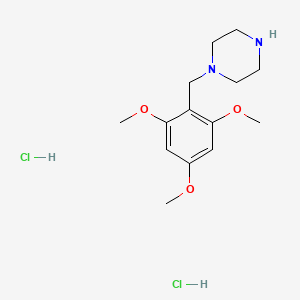 1-(2,4,6-Trimethoxybenzyl)piperazine Dihydrochloride