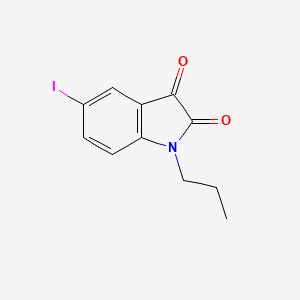 5-iodo-1-propyl-1H-indole-2,3-dione