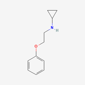 B1386585 N-(2-phenoxyethyl)cyclopropanamine CAS No. 16690-27-0