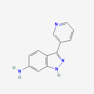 3-pyridin-3-yl-1H-indazol-6-amine