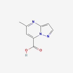 B1386588 5-Methylpyrazolo[1,5-a]pyrimidine-7-carboxylic acid CAS No. 1011363-90-8