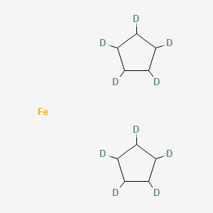 Ferrocene-d10, Iron, di(cyclopentadienyl-d5), Decadeuteroferrocene