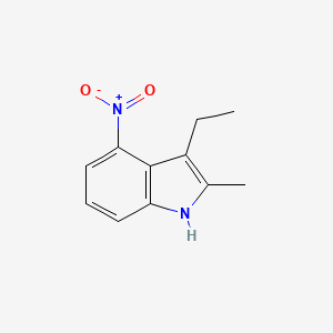 3-ethyl-2-methyl-4-nitro-1H-indole