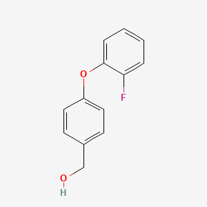B1386596 [4-(2-Fluorophenoxy)phenyl]methanol CAS No. 1038966-53-8