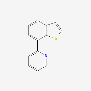 2-(1-Benzothiophen-7-yl)pyridine