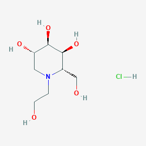 N-(2-Hydroxyethyl)-1-deoxy-L-altronojirimycin Hydrochloride Salt