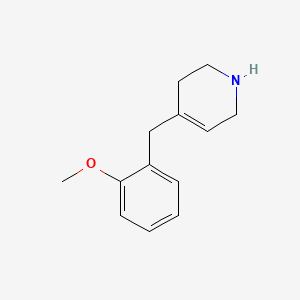 4-[(2-Methoxyphenyl)methyl]-1,2,3,6-tetrahydropyridine