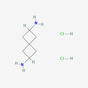 molecular formula C7H16Cl2N2 B1386630 6-Aminospiro[3.3]hept-2-ylamine dihydrochloride CAS No. 27259-95-6