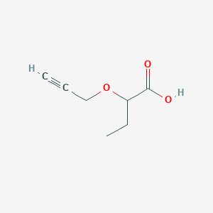 B1386651 2-(Prop-2-ynyloxy)butanoic acid CAS No. 1157984-71-8