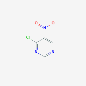 molecular formula C4H2ClN3O2 B138667 4-Chloro-5-nitropyrimidine CAS No. 150943-50-3