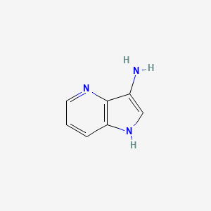 molecular formula C7H7N3 B1386712 1H-吡咯并[3,2-b]吡啶-3-胺 CAS No. 1092960-98-9