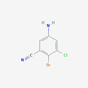 5-Amino-2-bromo-3-chlorobenzonitrile