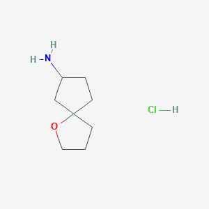 1-Oxaspiro[4.4]nonan-7-amine Hydrochloride