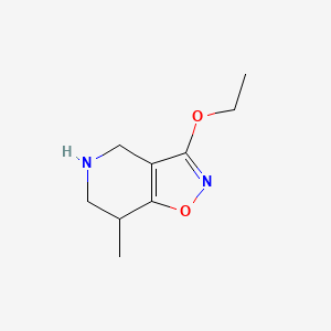 3-Ethoxy-7-methyl-4,5,6,7-tetrahydro-[1,2]oxazolo[4,5-c]pyridine