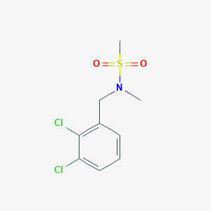 N-[(2,3-dichlorophenyl)methyl]-N-methylmethanesulfonamide