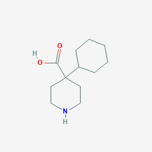 4-Cyclohexylpiperidine-4-carboxylic acid