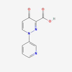 4-Oxo-1-pyridin-3-ylpyridazine-3-carboxylic acid