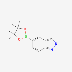 2-Methyl-5-(4,4,5,5-tetramethyl-1,3,2-dioxaborolan-2-yl)-2H-indazole