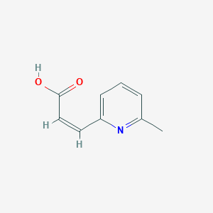 B1386743 (2Z)-3-(6-methylpyridin-2-yl)acrylic acid CAS No. 1499179-24-6