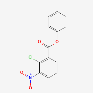 molecular formula C13H8ClNO4 B13867513 Phenyl 2-chloro-3-nitrobenzoate 